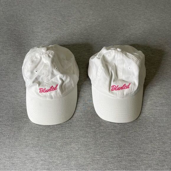 H&M "Blunted" Script Couples Matching Dad Cap 2 PCS. Set - Picture 10 of 10